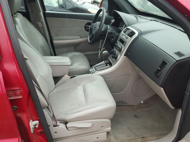 2CNDL63F966013952 - 2006 CHEVROLET EQUINOX LT RED photo 5