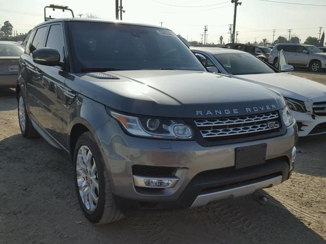 SALWR2WF2EA503529 - 2014 LAND ROVER RANGE ROVE GRAY photo 1