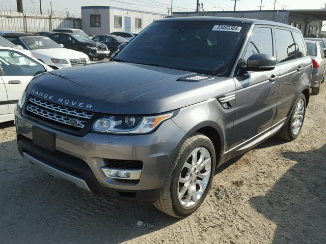 SALWR2WF2EA503529 - 2014 LAND ROVER RANGE ROVE GRAY photo 2