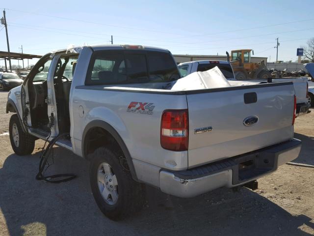 1FTPW14554KC07938 - 2004 FORD F150 SUPER SILVER photo 3