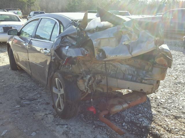 1G1ZC5E05CF220460 - 2012 CHEVROLET MALIBU 1LT BROWN photo 3