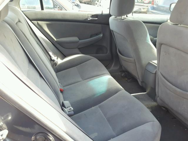 1HGCM56446A068119 - 2006 HONDA ACCORD LX GRAY photo 6