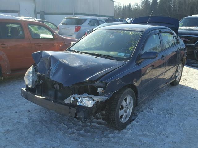 2T1BR32E37C820064 - 2007 TOYOTA COROLLA CE BLUE photo 2