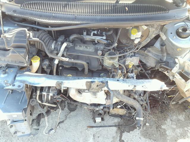 1D4GP24R25B363820 - 2005 DODGE GRAND CARA BLUE photo 7