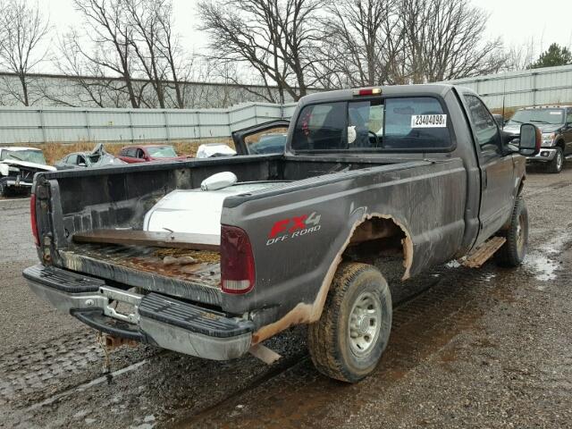 3FTSF31L93MB17708 - 2003 FORD F350 SRW S GRAY photo 4