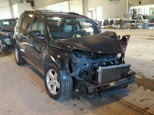 2CNDL73F966067001 - 2006 CHEVROLET EQUINOX LT BLACK photo 1