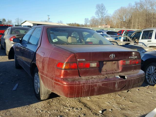 JT2BG22K5X0377487 - 1999 TOYOTA CAMRY LE MAROON photo 3