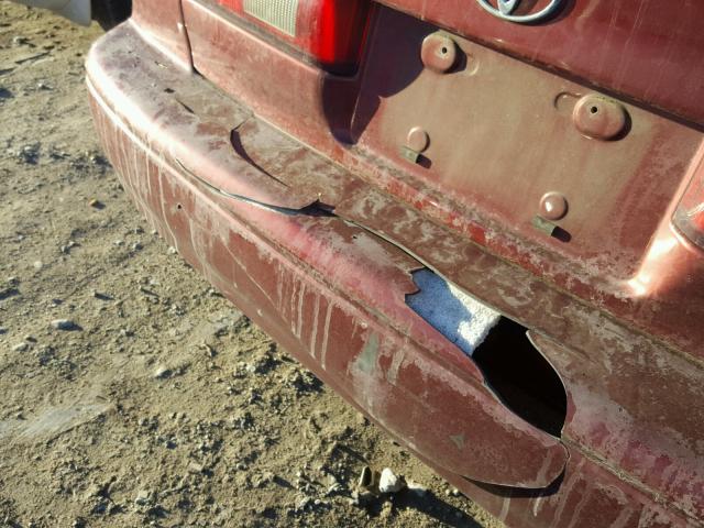 JT2BG22K5X0377487 - 1999 TOYOTA CAMRY LE MAROON photo 9