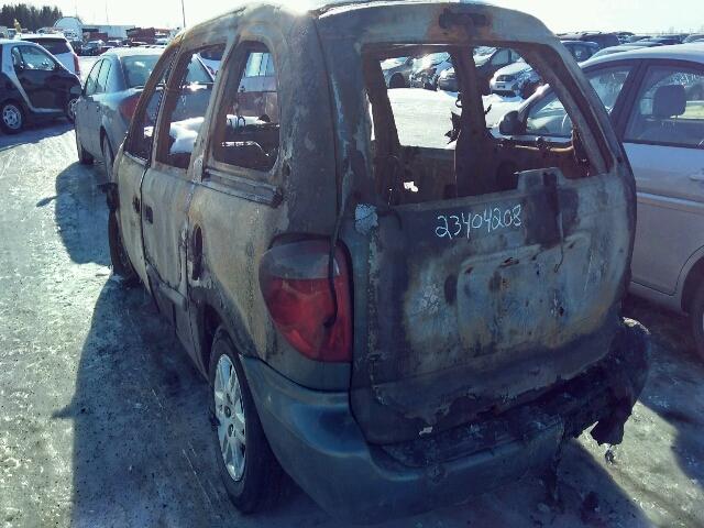 1D4GP25RX6B723268 - 2006 DODGE CARAVAN SE BURN photo 3