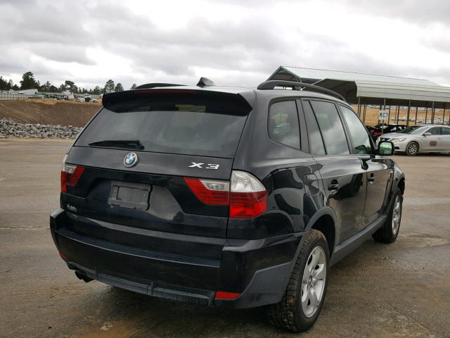 WBXPC934X7WF20227 - 2007 BMW X3 3.0SI BLACK photo 4