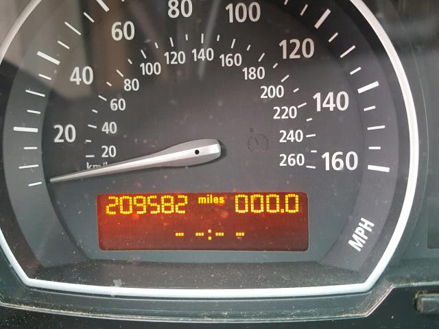 WBXPC934X7WF20227 - 2007 BMW X3 3.0SI BLACK photo 8