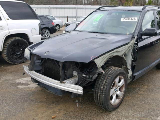 WBXPC934X7WF20227 - 2007 BMW X3 3.0SI BLACK photo 9