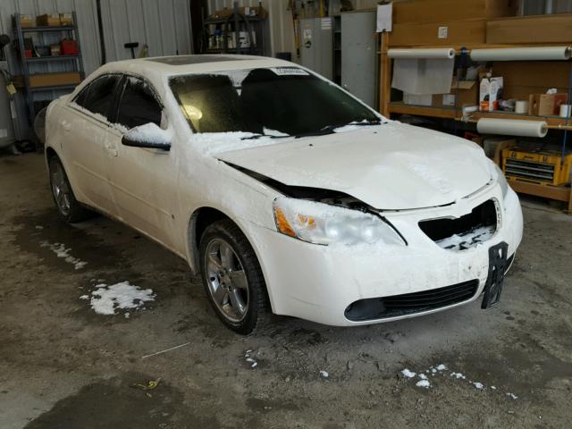 1G2ZH58N474272541 - 2007 PONTIAC G6 GT WHITE photo 1