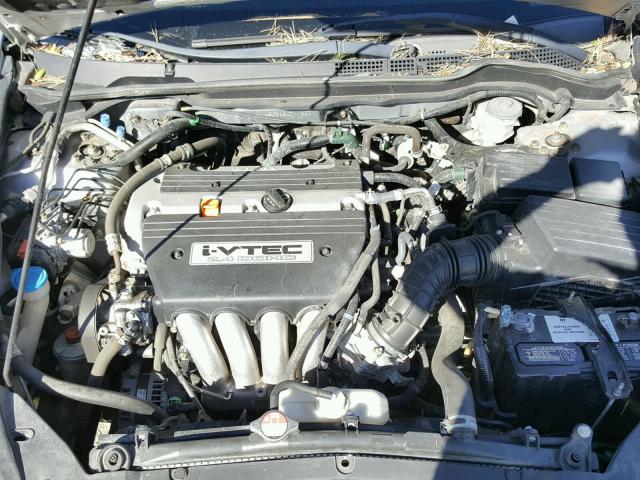 1HGCM56326A011263 - 2006 HONDA ACCORD SE SILVER photo 7