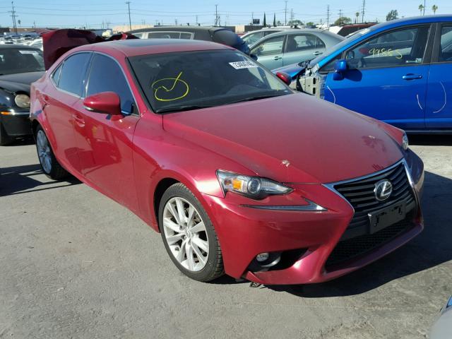 JTHBF1D27F5074521 - 2015 LEXUS IS 250 RED photo 1