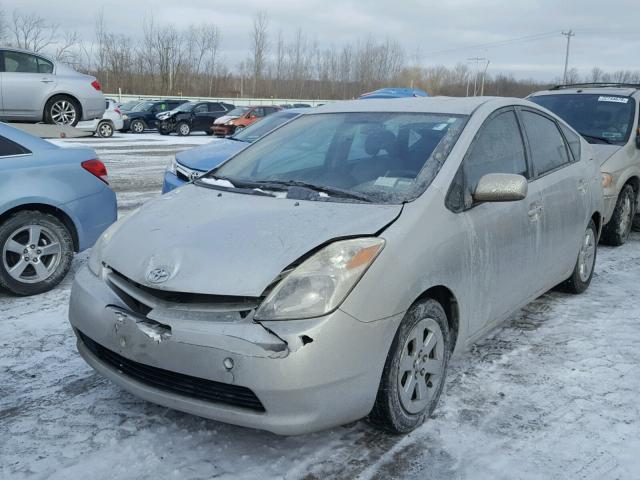 JTDKB20U753021578 - 2005 TOYOTA PRIUS SILVER photo 2