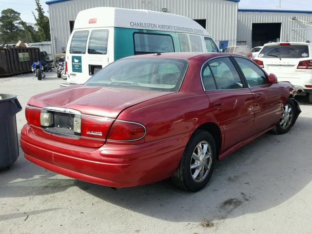 1G4HR54K53U285532 - 2003 BUICK LESABRE LI RED photo 4