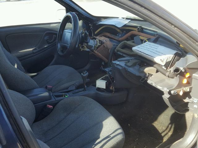 1G1JC524817206564 - 2001 CHEVROLET CAVALIER B BLUE photo 5