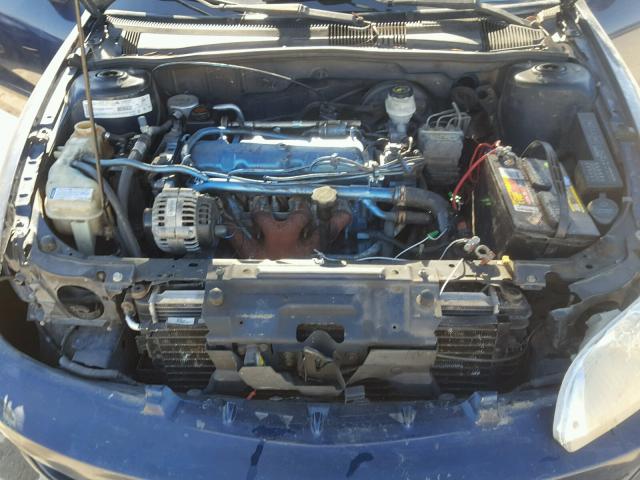 1G1JC524817206564 - 2001 CHEVROLET CAVALIER B BLUE photo 7