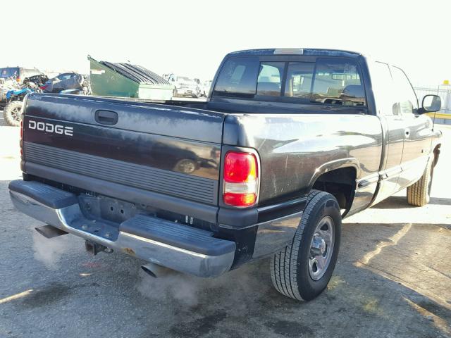 3B7HC13Y1XG106688 - 1999 DODGE RAM 1500 BLACK photo 4