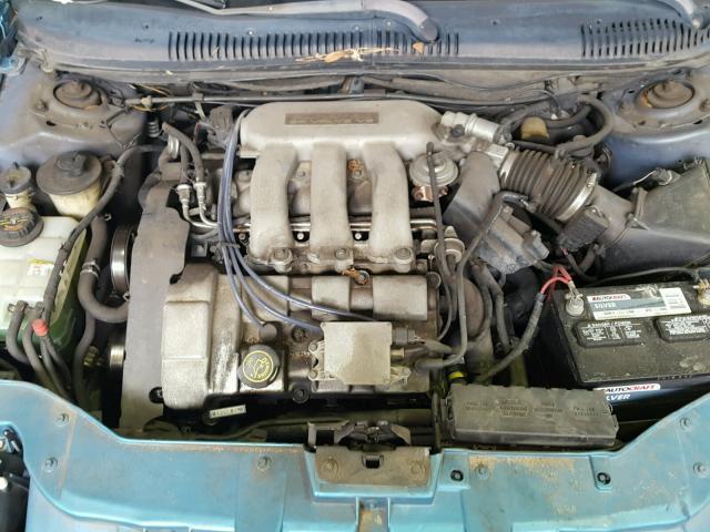 1FAFP53S1XA222802 - 1999 FORD TAURUS SE BLUE photo 7