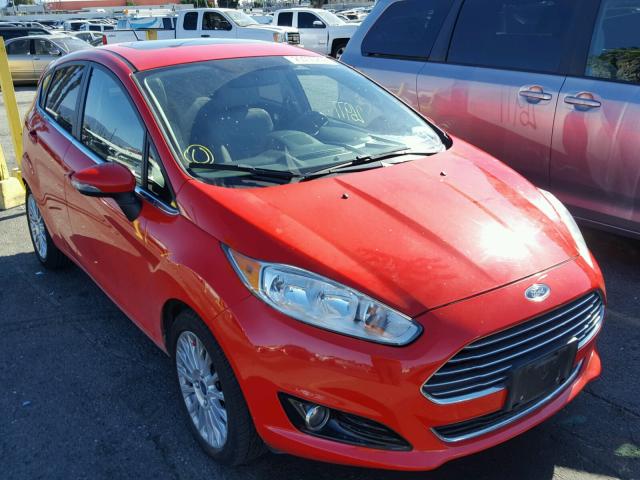 3FADP4FJ6EM148605 - 2014 FORD FIESTA TIT RED photo 1