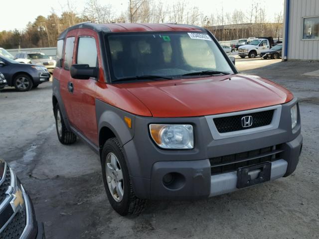 5J6YH28534L001245 - 2004 HONDA ELEMENT EX ORANGE photo 1