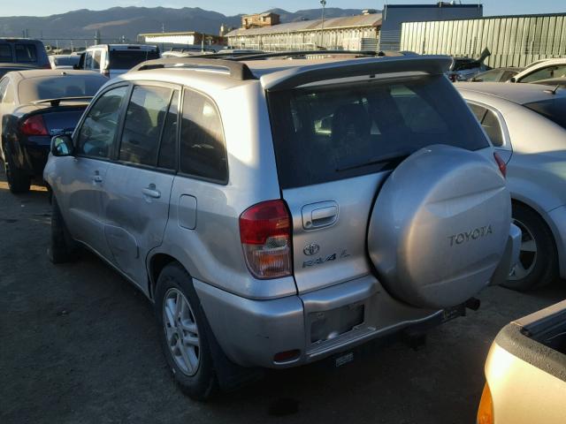 JTEHH20V436081102 - 2003 TOYOTA RAV4 SILVER photo 3