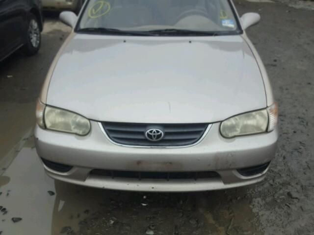 1NXBR12E32Z622242 - 2002 TOYOTA COROLLA CE BEIGE photo 9