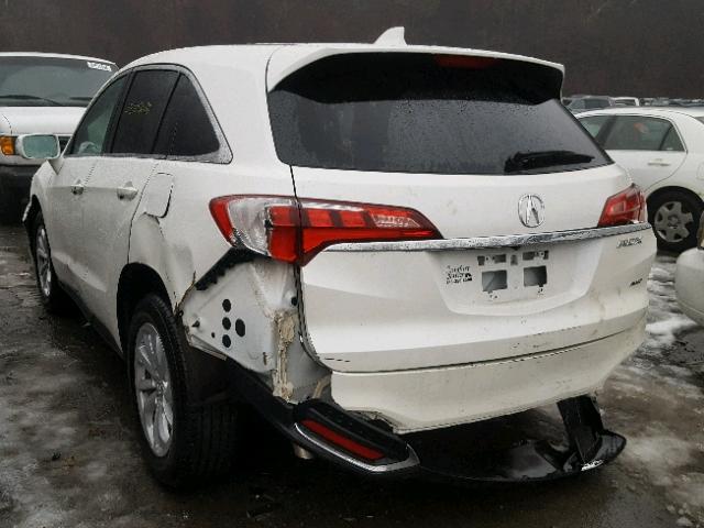 5J8TB4H36HL039992 - 2017 ACURA RDX BASE WHITE photo 3