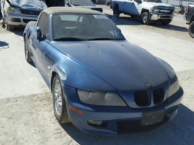 4USCH3348YLF70759 - 2000 BMW Z3 2.8 BLUE photo 1