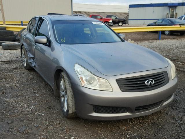 JNKBV61E17M728595 - 2007 INFINITI G35 CHARCOAL photo 1