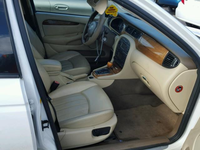 SAJEA51C94WE12482 - 2004 JAGUAR X-TYPE 3.0 WHITE photo 5