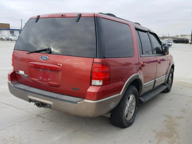1FMFU18L73LB39639 - 2003 FORD EXPEDITION RED photo 4