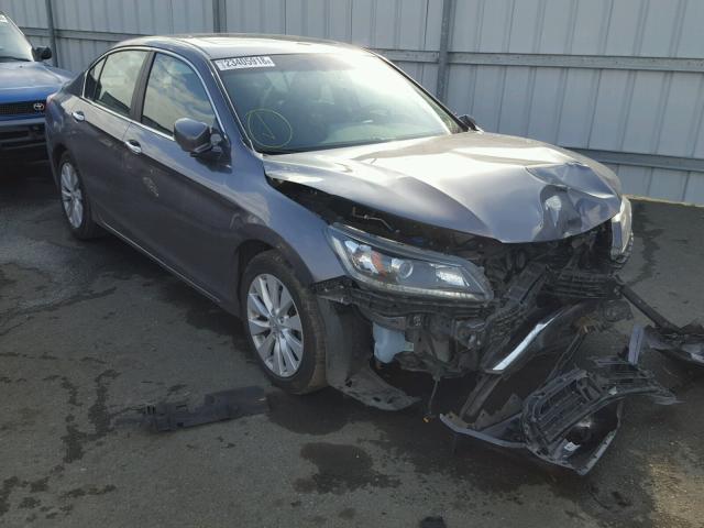 1HGCR2F71DA086987 - 2013 HONDA ACCORD EX CHARCOAL photo 1