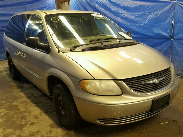 2C4GP44383R113629 - 2003 CHRYSLER TOWN & COU GOLD photo 1