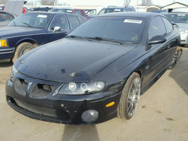 6G2VX12G64L280259 - 2004 PONTIAC GTO BLACK photo 2