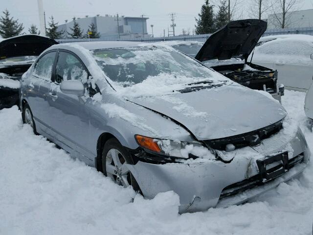 2HGFA16507H104463 - 2007 HONDA CIVIC LX SILVER photo 1