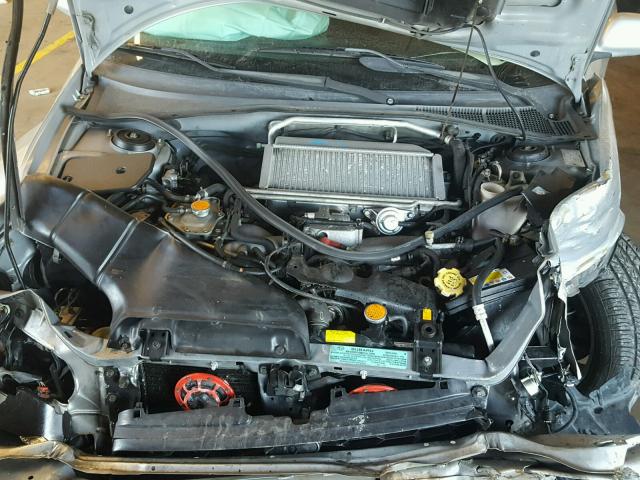 JF1GD29643G511041 - 2003 SUBARU IMPREZA WR GRAY photo 7