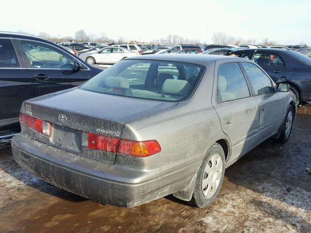 4T1BG22K11U028135 - 2001 TOYOTA CAMRY CE TAN photo 4