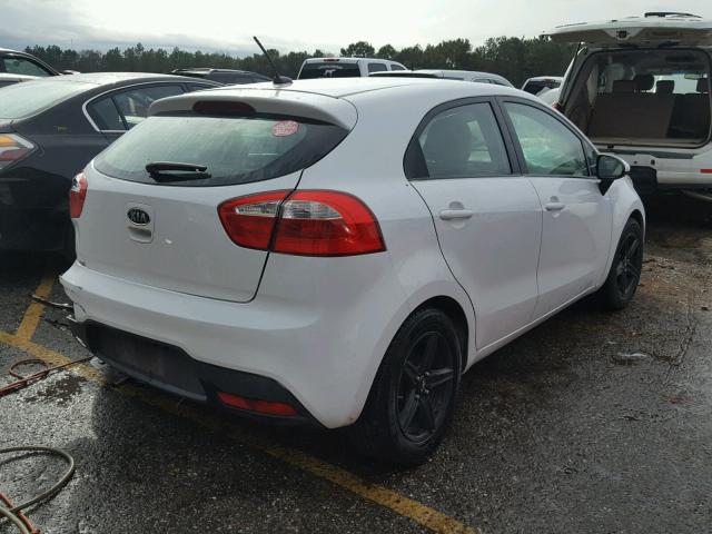 KNADM5A33C6017417 - 2012 KIA RIO LX Սպիտակ լուսանկար 4