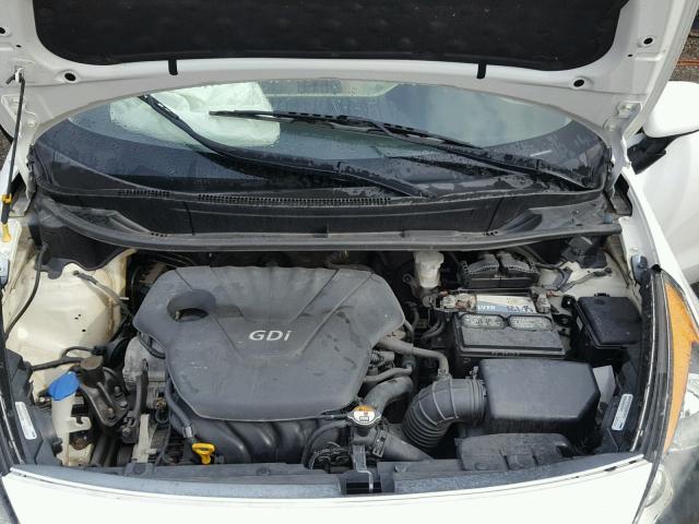 KNADM5A33C6017417 - 2012 KIA RIO LX Սպիտակ լուսանկար 7