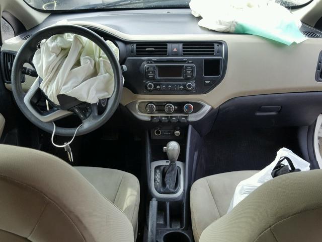 KNADM5A33C6017417 - 2012 KIA RIO LX Սպիտակ լուսանկար 9