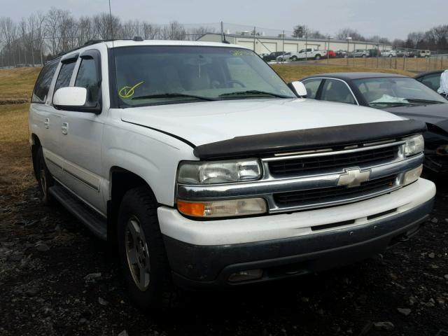 3GNFK16Z15G136745 - 2005 CHEVROLET SUBURBAN K WHITE photo 1