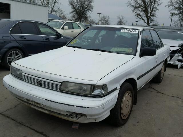 4T1SV21E5MU452696 - 1991 TOYOTA CAMRY DLX WHITE photo 2