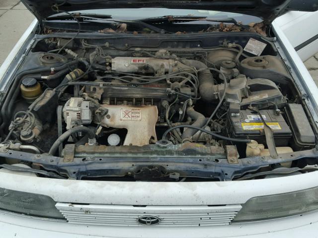 4T1SV21E5MU452696 - 1991 TOYOTA CAMRY DLX WHITE photo 7