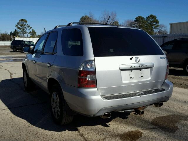 2HNYD18944H525445 - 2004 ACURA MDX TOURIN SILVER photo 3