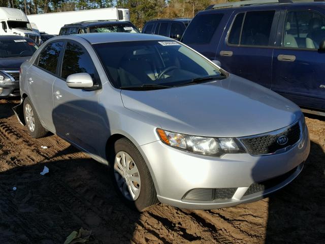 KNAFU4A27D5647099 - 2013 KIA FORTE EX SILVER photo 1