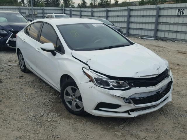 1G1BC5SM2H7217607 - 2017 CHEVROLET CRUZE LS WHITE photo 1