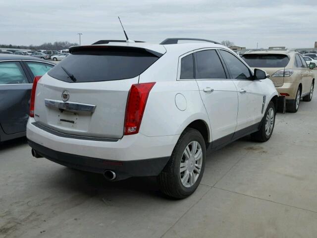 3GYFNGEY5BS605463 - 2011 CADILLAC SRX WHITE photo 4